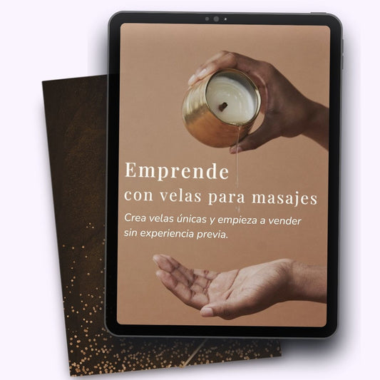 Guía paso a paso: Emprende con velas para masajes